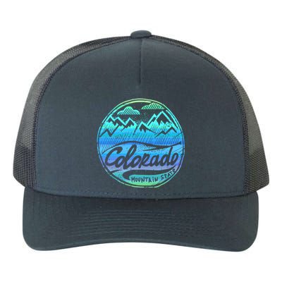 Colorado Mountains Gift Funny Enjoy Colorado Gift Yupoong Adult 5-Panel Trucker Hat