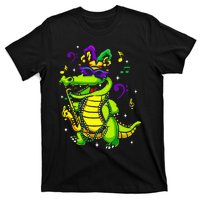 Cute Mardi Gras Alligator T-Shirt