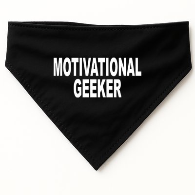 Cr1tter Motivational Geeker USA-Made Doggie Bandana