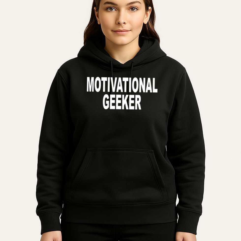 Cr1tter Motivational Geeker Hoodie