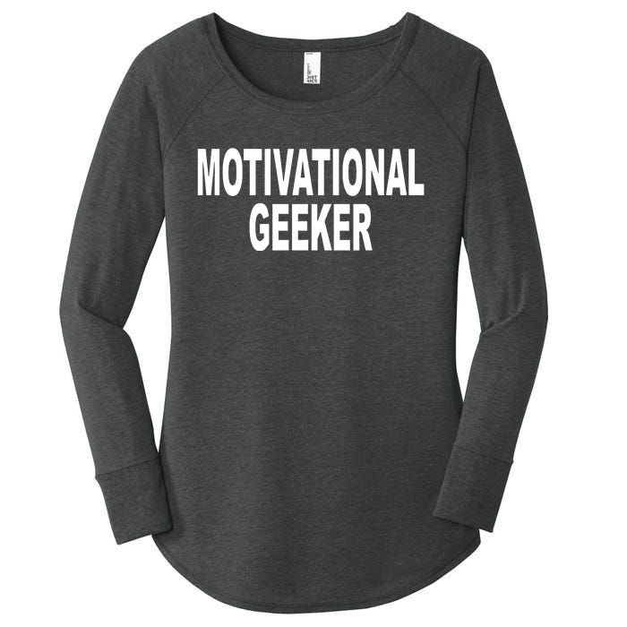 Cr1tter Motivational Geeker Women's Perfect Tri Tunic Long Sleeve Shirt