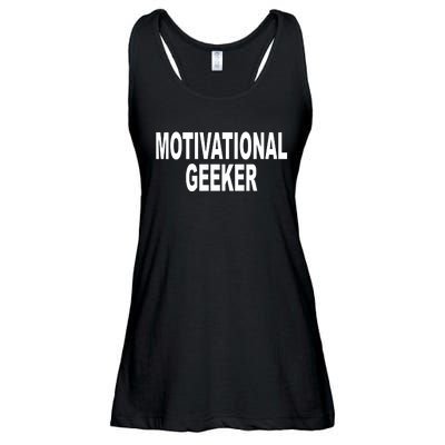 Cr1tter Motivational Geeker Ladies Essential Flowy Tank