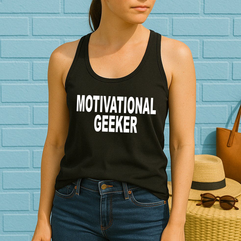 Cr1tter Motivational Geeker Womens Tank Top