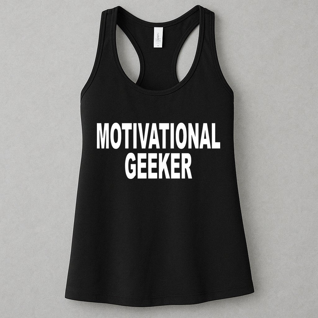 Cr1tter Motivational Geeker Womens Tank Top
