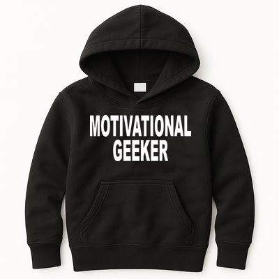 Cr1tter Motivational Geeker Kids Hoodie