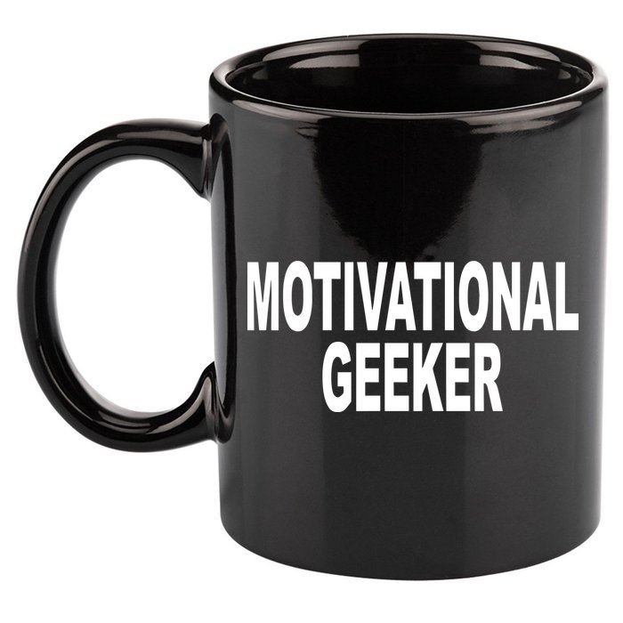 Cr1tter Motivational Geeker 11oz C Handle Ceramic Mug