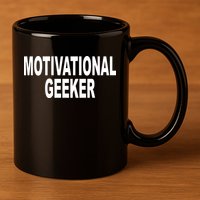 Cr1tter Motivational Geeker 11oz C Handle Ceramic Mug