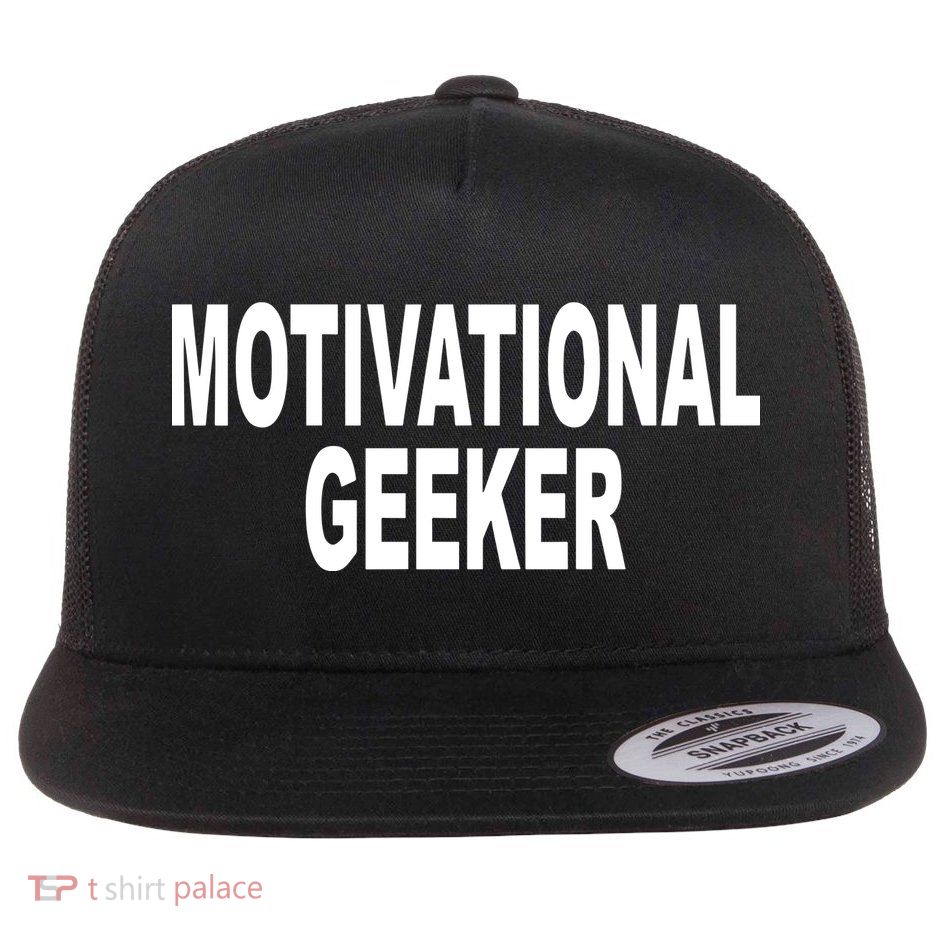 Cr1tter Motivational Geeker Flatbill Hat