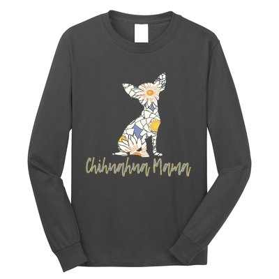 Chihuahua Mama Gifts For Lovers Long Sleeve Shirt