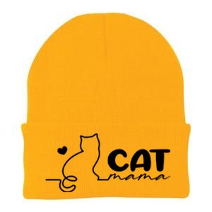 Cat Mama Gift For Cat Mama Cute Cat Mama Gift Knit Cap Winter Beanie