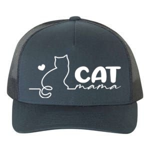 Cat Mama Gift For Cat Mama Cute Cat Mama Gift Yupoong Adult 5-Panel Trucker Hat