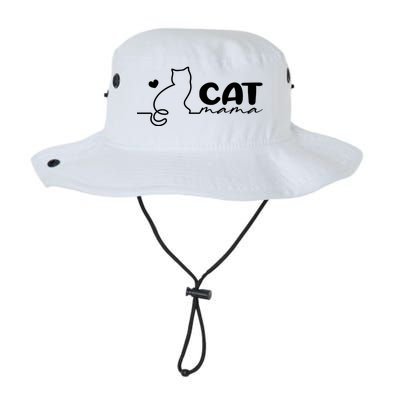 Cat Mama Gift For Cat Mama Cute Cat Mama Gift Legacy Cool Fit Booney Bucket Hat