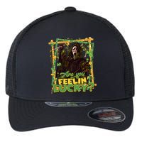 Call Me Ghostface Are You Feelin' Lucky Horror Movie St Patricks Day Lucky Vibe Flexfit Unipanel Trucker Cap