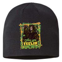 Call Me Ghostface Are You Feelin' Lucky Horror Movie St Patricks Day Lucky Vibe Sustainable Beanie