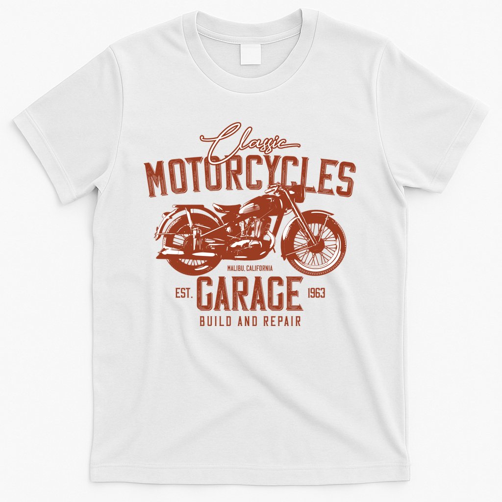 Classic Motorcycle Garage T-Shirt