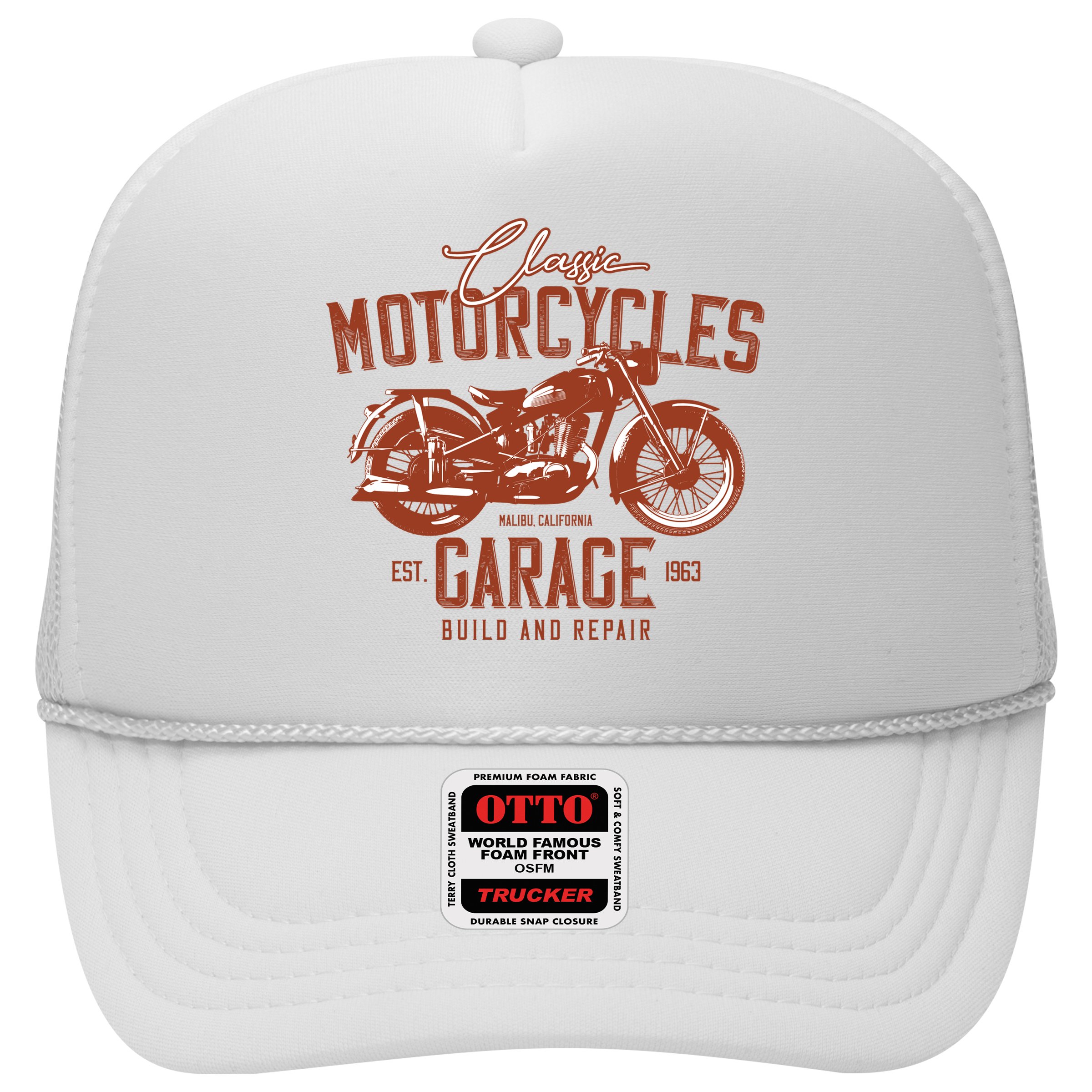 Classic Motorcycle Garage Hat