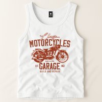 Classic Motorcycle Garage Tank Top