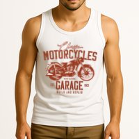 Classic Motorcycle Garage Tank Top