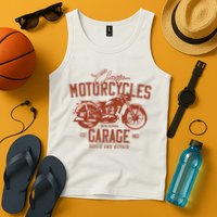 Classic Motorcycle Garage Tank Top