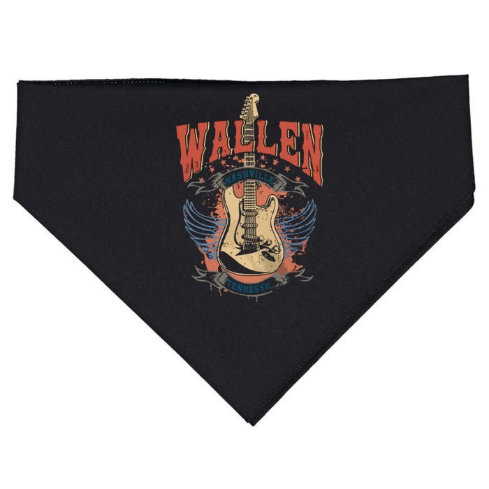 Country Music Guitar USA-Made Doggie Bandana