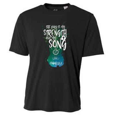 Christian Music Guitar Church Band Love God Cooling Performance Crew T-Shirt