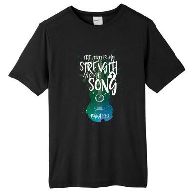 Christian Music Guitar Church Band Love God Tall Fusion ChromaSoft Performance T-Shirt