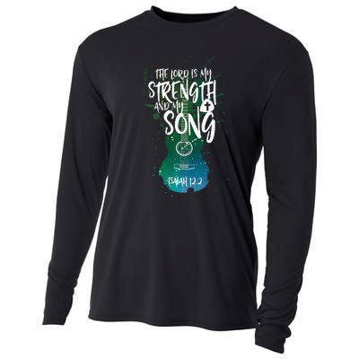 Christian Music Guitar Church Band Love God Cooling Performance Long Sleeve Crew