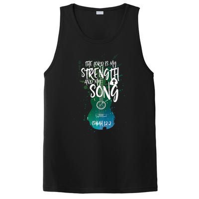 Christian Music Guitar Church Band Love God PosiCharge Competitor Tank