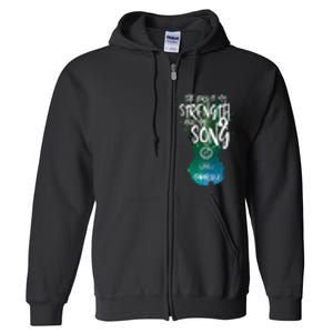 Christian Music Guitar Church Band Love God Full Zip Hoodie