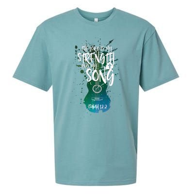 Christian Music Guitar Church Band Love God Sueded Cloud Jersey T-Shirt