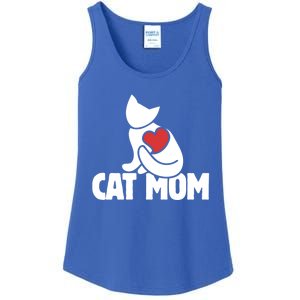 Cat Mom Gift Cats Moms Great Gift Cute Cat Mom Gift Ladies Essential Tank