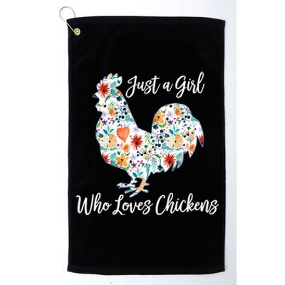 Chicken Meaningful Gift Cool Gift Platinum Collection Golf Towel