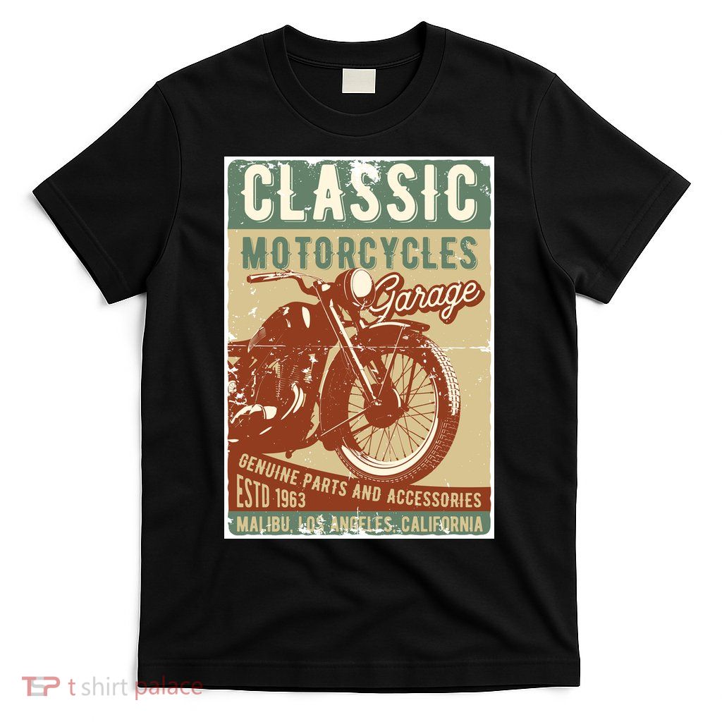 Classic Motorcycles Garage T-Shirt