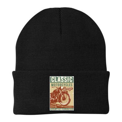 Classic Motorcycles Garage Beanie