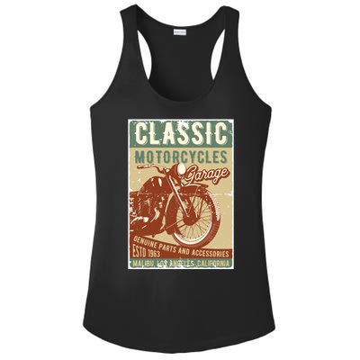 Classic Motorcycles Garage Ladies PosiCharge Competitor Racerback Tank