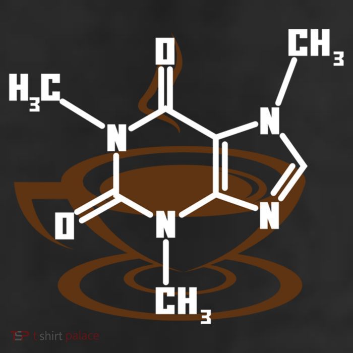 Caffeine Molecule Gift For Coffee Lovers And Science Nerds Meaningful Gift Cool Comfort Performance Bucket Hat