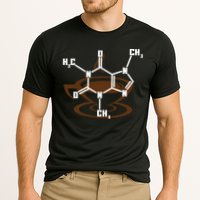 Caffeine Molecule Gift For Coffee Lovers And Science Nerds Meaningful Gift Performance Shirt