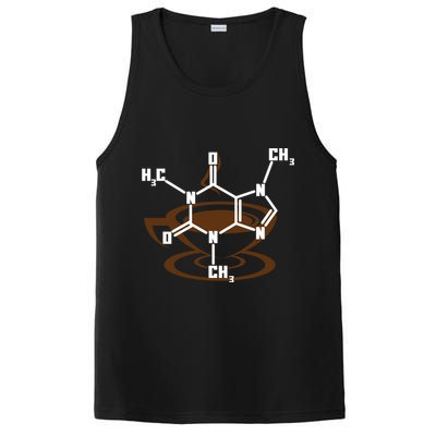 Caffeine Molecule Gift For Coffee Lovers And Science Nerds Meaningful Gift PosiCharge Competitor Tank