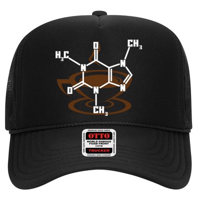 Caffeine Molecule Gift For Coffee Lovers And Science Nerds Meaningful Gift Trucker Hat