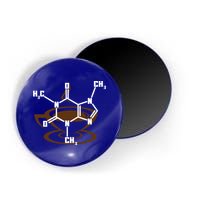 Caffeine Molecule Gift For Coffee Lovers And Science Nerds Meaningful Gift Magnet