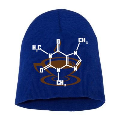 Caffeine Molecule Gift For Coffee Lovers And Science Nerds Meaningful Gift Short Acrylic Beanie