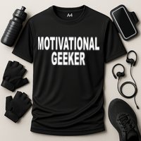 Cr1tter Motivational Geeker Cooling Performance Crew T-Shirt