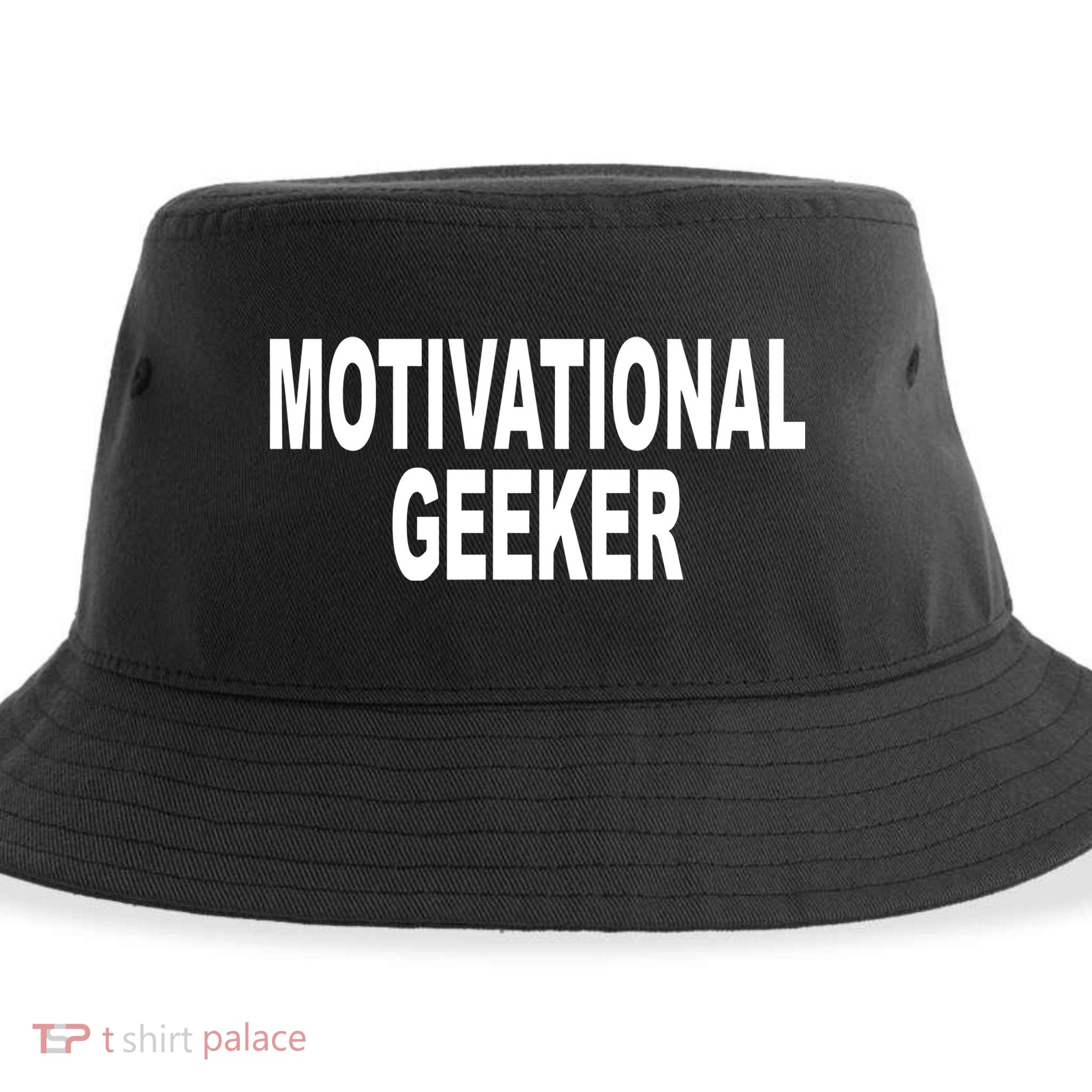 Cr1tter Motivational Geeker Sustainable Bucket Hat