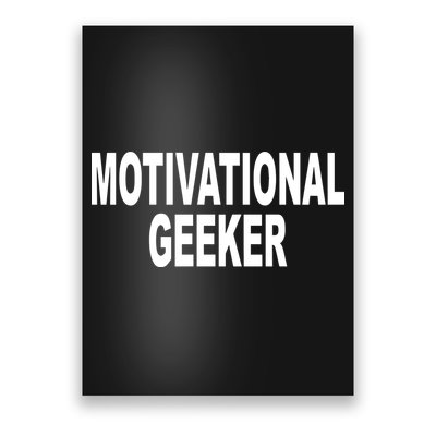 Cr1tter Motivational Geeker Poster