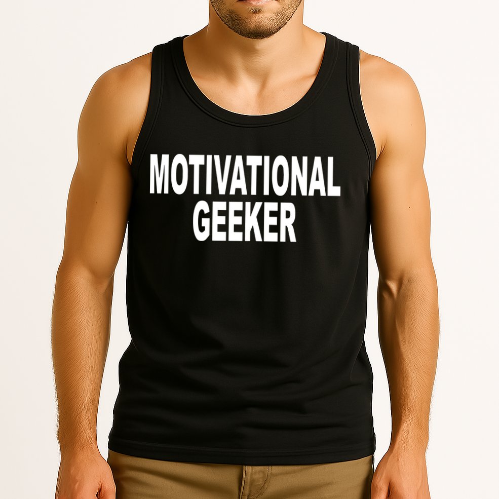 Cr1tter Motivational Geeker Tank Top