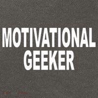 Cr1tter Motivational Geeker Cotton Canvas Backpack