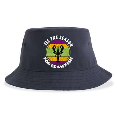 Crawfish Mardi Gras - Tis The Season For Crawfish Sustainable Bucket Hat