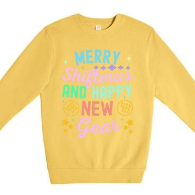 Christmas Manual Gearbox Merry Shiftmas And A Happy New Gear Premium Crewneck Sweatshirt