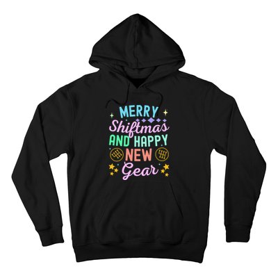 Christmas Manual Gearbox Merry Shiftmas And A Happy New Gear Hoodie