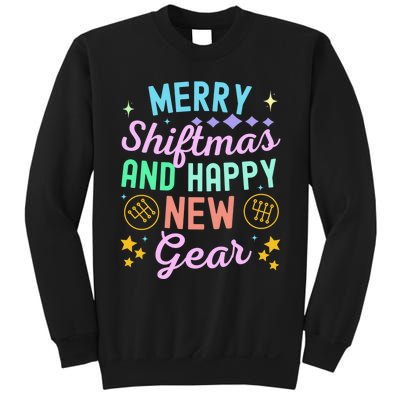 Christmas Manual Gearbox Merry Shiftmas And A Happy New Gear Sweatshirt